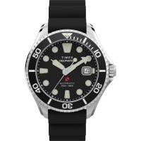 ราคา TIMEX Deep Water Meridian 200 Watch Automatic 20 ATM Water Resistant Sapphire Glass Black Dial TW2Y40000 Men s Genuine Product (51407409031)
