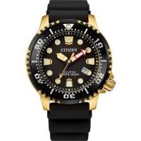 ราคา CITIZEN Men s Watch PROMASTER BN0152 06E Popular Overseas Model Diver s Watch Waterproof Gold Black Resin Band Promaster 200m Water Resistant Eco Drive Solar Power Date Luminous Analog Outdoor Busines
