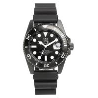ราคา HYAKUICHI 101 1st Hyakuichi Quartz Divers Watch Date Display 20 ATM Water Resistant Wristwatch HYAKU1 001 Black Rubber (51205896045)