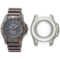 ราคา VICTORINOX watch I N O X PROFESSIONAL DIVER TITANIUM sandblasted titanium case gray dial gray rubber strap gift model 241810 domestically authorized product (51005895378)