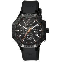 ราคา TIMEX UFC Watch Quartz 10 ATM Water Resistant Mineral Glass Black Dial TW2V87200 Men s Genuine Product (50957417939)