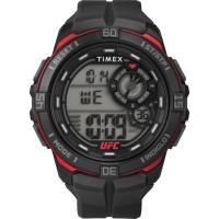 ราคา Timex Men s UFC Rush 52mm Watch Black Strap Digital Dial Black Case Black Digital Black Modern (50907413998)