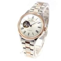 ราคา Orient Star ORIENT STAR Automatic Mechanical Watch Classic Semi Skeleton Japanese Made with 2 Year Domestic Manufacturer Warranty Open Heart RK ND0001S for Women White Silver (50806272045)