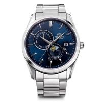 ราคา Orient ORIENT SUN MOON Automatic Mechanical Watch with Domestic Manufacturer Warranty Contemporary RN AK0303L Men s Navy (50606272003)