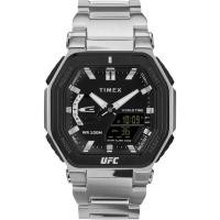 ราคา TIMEX UFC Watch Quartz 10 ATM Waterproof Mineral Glass Black Dial TW2V84600 Men s Genuine Product (50457409309)