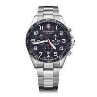 ราคา VICTORINOX Wristwatch FIELDFORCE CHRONO Stainless Steel Case 316L Blue Dial Stainless Steel Bracelet Gift 241857 Domestic Genuine Product (49955915929)