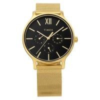 ราคา TIMEX Transcend Watch Quartz 5 ATM Water Resistant Mineral Glass Black Dial TW2W20000 for Women Genuine Product (49907434037)