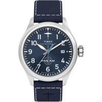 ราคา TIMEX Men s Watch Timex Waterbury TW2Y38800 Automatic 10 ATM Water Resistant Mineral Glass Blue Dial Stainless Steel Parallel Import (49657437734)