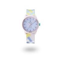 ราคา Citizen Q Q Analog Smile Solar Waterproof Watch with Urethane Strap PAPIER TIGRE Collaboration Model LE BLEU M (49556300765)