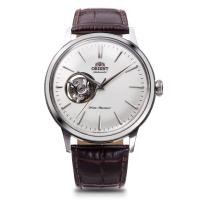 ราคา Orient ORIENT Bambino Automatic Mechanical Watch with Open Heart RN AG0005S for Men White Silver with Domestic Manufacturer Warranty (49556289453)