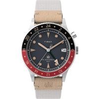 ราคา TIMEX Waterbury Watch Quartz 10 ATM Waterproof Mineral Glass Black Dial TW2V74100 Men s Genuine Product (49457437913)