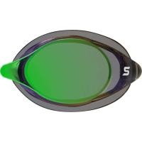 ราคา SWANS Japanese Made Swimming Goggles with Prescription Lenses Racing Style Anti Fog No Padding Adult Size Various Color Options and Prescription Strengths (49006351036)