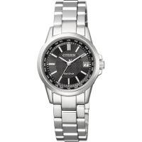 ราคา CITIZEN Citizen Eco Drive Radio controlled Direct Flight Analog Display Pair Model EC1130 55E for Women (48306289418)