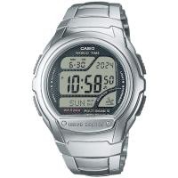 ราคา Casio Wave Ceptor Men s Radio Controlled Watch Black and Silver Models (47856039776)