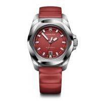 ราคา VICTORINOX I N O X Men s Watch Quartz 41mm Red Dial Red Rubber Strap Stainless Steel Analog 200m Water Resistant Shock Resistant Anti Magnetic Interchangeable Strap Gift Red 5 Year Warranty Swiss Made