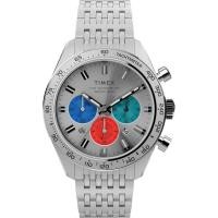 ราคา Timex Men s Waterbury Automatic Diver Watch 40mm Stainless Steel Silver Tone One Size Traditional (47557429511)