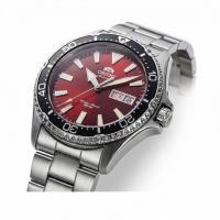 ราคา ORIENT Mako Automatic Diver s Watch 200m Water Resistant Red Dial Day Date Men s RN AA0003R (47505921729)