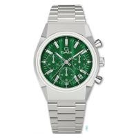 ราคา TIMEX QTIMEX Watch Quartz 5 ATM Water Resistant Plastic Green Dial TW2W33600 Unisex Genuine Product (46757424323)
