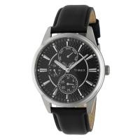 ราคา TIMEX Men s Watch Timex Chicago Multifunction TW2Y21600 Quartz 5 ATM Water Resistant Mineral Glass Black Dial Stainless Steel Parallel Import (46607424270)