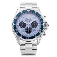 ราคา ORIENT ORIENT Mako Solar Powered Chronograph 75th Anniversary Limited Edition 750 units in Japan with Domestic Manufacturer Warranty RN TX0210L Men s Sky Blue Silver (46305921649)