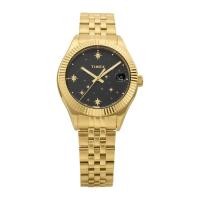 ราคา TIMEX Trend Watch Quartz Everyday Water Resistant Mineral Glass Black Dial TW2W21700 Unisex Genuine Product (46207424402)