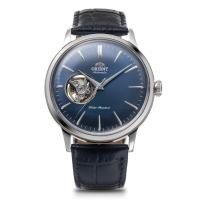 ราคา ORIENT ORIENT Bambino Automatic Mechanical Watch Open Heart RN AG0008L for Men Navy with Domestic Manufacturer Warranty (46206300507)