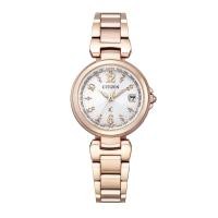 ราคา Citizen Watch Cross Sea Basic Collection Eco Drive Radio Controlled Happy Flight EC1037 51A Ladies Pink (45605904989)