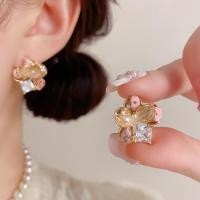 ราคา ต่างหูแฮนด์เมดคริสตัลกรวด ออกแบบเรียบง่ายแต่หรูหรา สำหรับทุกกิจกรรมแฟชั่น (50857483083)