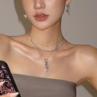 ราคา Multi Layered Retro แปดจุด Star Love Heart สร้อยคอยาว High End หรูหราแฟชั่น Clavicle Chain (27393957286)