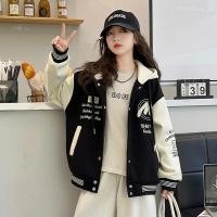 ราคา เสื้อฤดูใบไม้ร่วงสำหรับเด็กผู้หญิงอายุ 3 14 ปี พร้อมคอมโบทองและแจ็คเก็ตเบสบอล (43516550725)