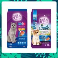 ราคา Catty Cat อาหารแมวคุณภาพสูง 10 กก รสปลาทะเลและแซลมอล สูตรยอดนิยม (41660364669)
