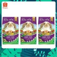 ราคา 3 ถุง BOKDOK อาหารกระต่าย ทุกสายพันธุ์ ทุกช่วงวัย สูตรผักเเละธัญพืช 1 กิโลกรัม (29984388987)