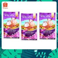 ราคา 3 ถุง BOKDOK อาหารหนูแฮมสเตอร์ สูตรธัญพืชรวม ขนาด500 กรัม (27184856196)