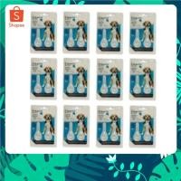ราคา 12 แผง Cleartix 1 แผง 2 หลอด กําจัดเห็บหมัด ผลิตภัณฑ์ป้องกันหมัดและเห็บ ยาหยดเห็บหมัด สุนัข 10 20 kg (29234534944)