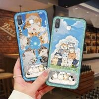 ราคา SAMSUNG แฟชั่นออกแบบน่ารักเคสโทรศัพท์สําหรับSamsung Galaxy A9 Star A8 Star SM G8850 ฝาหลังป้องกันฝุ่นกันน้ําเย็บปักถักร้อยTPUกระเป๋าโทรศัพท์แพทช์ที่วางโทรศัพท์สามมิติ3D (57758038946)