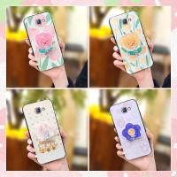 ราคา Quicksand น่ารักเคสโทรศัพท์สําหรับ Samsung Galaxy A9 A9000 A9100 A9 Pro ทนทานผิวรู้สึกซิลิโคนปกหลังซิลิโคนป้องกันเลนส์โทรศัพท์สกปรก Kickstand Glitter (55558044168)