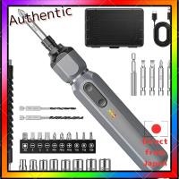 ราคา IXP Electric Screwdriver Compact Electric Driver USB Rechargeable with LED Light Electric Screwdriver Set Manual Torque 8N m Electric Torque 2N m Rechargeable Driver Lightweight Forward Reverse Switch