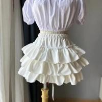 ราคา น่ารักสุดๆ FX กระโปรงสัตว์เลี้ยง Heavy Industry Invincible กางเกงขนาดเล็ก Culottes Lolita กระโปรงฟักทองเค้กฐานสาว Anti Exposure กระโปรง (47607320473)