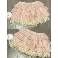 ราคา น่ารักสุดๆ FX กระโปรงสัตว์เลี้ยงสไตล์ใหม่ขนาดเล็กสีชมพูหวาน Slimmer ดูบัลเล่ต์ลูกไม้น่ารัก Slimmer ดูกระโปรงสั้นกระโปรง (47457320632)