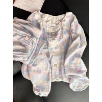 ราคา ขายร้อน F X ชุดนอนน่ารักสไตล์ ins น่ารักการ์ตูนหมีฤดูใบไม้ผลิฤดูใบไม้ร่วงชุดนอนผู้หญิงรุ่นใหม่ลูกไม้แขนยาวชุดใส่ในบ้านสไตล์เกาหลี (24939583730)