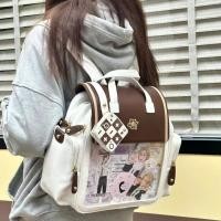 ราคา ขายร้อน F X Pain Bag สไตล์ใหม่โปร่งใส Double Shoulder One Shoulder College Messenger กระเป๋าบาร์ Chirp ขนาดใหญ่ ความจุ 2 มิติ (28104655568)