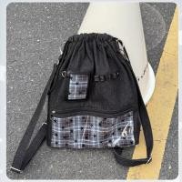 ราคา FX Pain Bag กระเป๋ายีนส์สายรุ้ง สะพายข้างหรือพาเล harness ใช้งานได้หลายโอกาส ขนาดใหญ่ (27092542585)