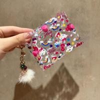 ราคา กระเป๋าใส่เหรียญสุดน่ารัก กระเป๋าใส่เหรียญ pvc ใส พิมพ์ลาย Hello Kitty น่ารัก แบบพกพา เปิดคู่ ที่ใส่หูฟัง กระเป๋าใส่เหรียญ เคสกุญแจ (20183206196)