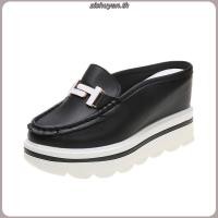 ราคา Elegant Womens Wedges 10 cm Heels Shoes Comfy Casual Heels Shoes for Lady Girls Size Smaller cutting (44557869077)