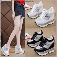 ราคา Super HIgh Heels Womens Wedges Straps Stylish Z Platforms Casual Walking Shoes Non Slip (26544411320)