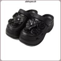 ราคา SHU SOFASHOES ส้น2 5 สีดำเงา BK51 รองแตะผู้หญิง รองเท้าชูเบอร์รี่ (44429574333)