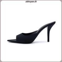 ราคา Bata บาจา Red Label รองเท้าส้นสูง แบบสวม สูง 2 นิ้ว สำหรับผู้หญิง รุ่น ALEXI สีทอง 7608696 สีดำ 7606696 (55407787025)