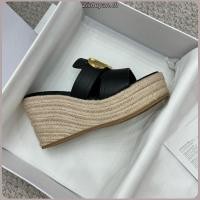 ราคา รองเท้าแตะส้นเตารีดแฟชั่นสตรี ส้นสูง 9 5 ซม ขนาด กําหนดเอง 35 41 (45156651602)