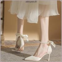 ราคา รองเท้าส้นสูงสวยๆมีโบว์ K16 7 นิ้ว (42474562602)