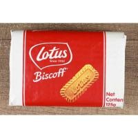 ราคา ขนม Lotus Biscoff Biscuit บิสกิตคาราเมล 125 g บิสกิตโลตัสบิสคอฟ (49606915128)